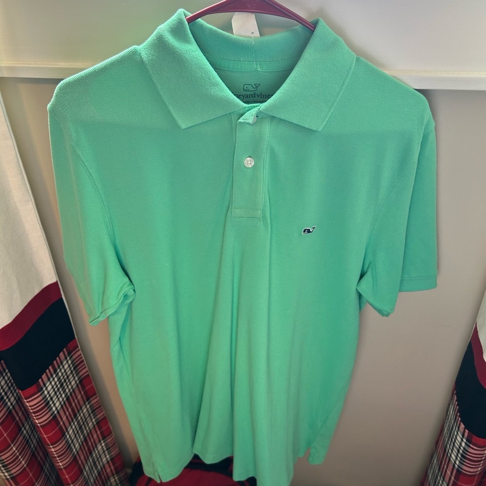 Green Vineyard Vines polo